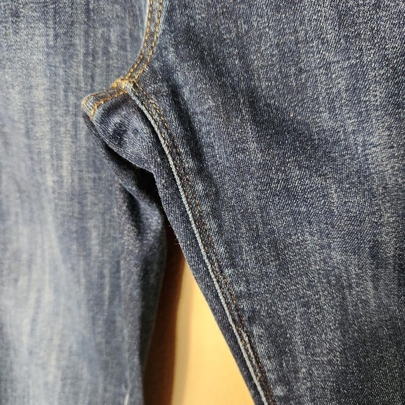 Hudson Womens Dark Wash High Rise Blair Super Skinny Raw Hem Jeans-Size 27 - Picture 5 of 10